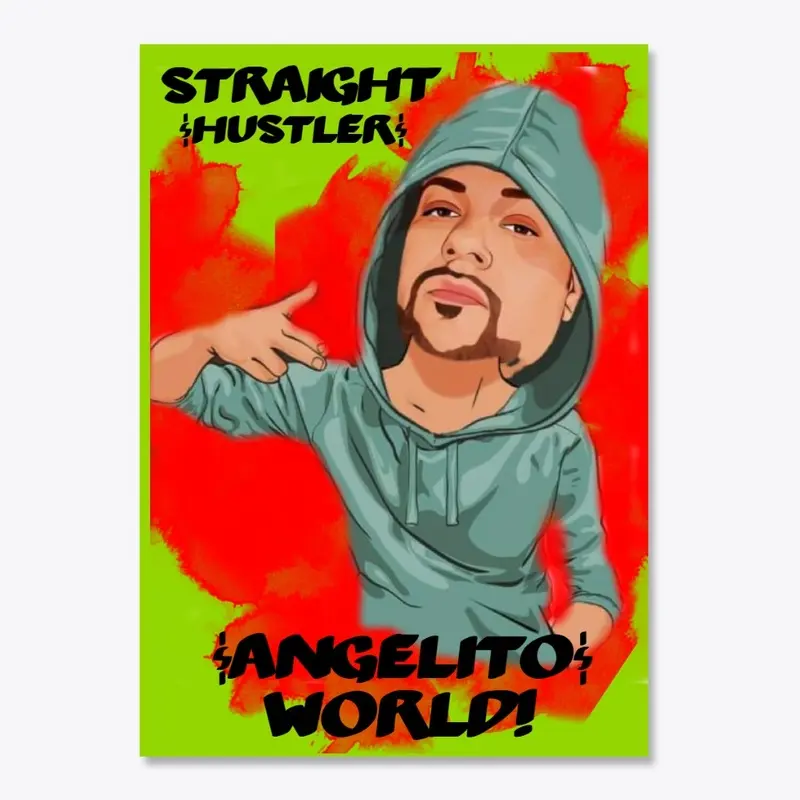 Straight Hustler Sticker